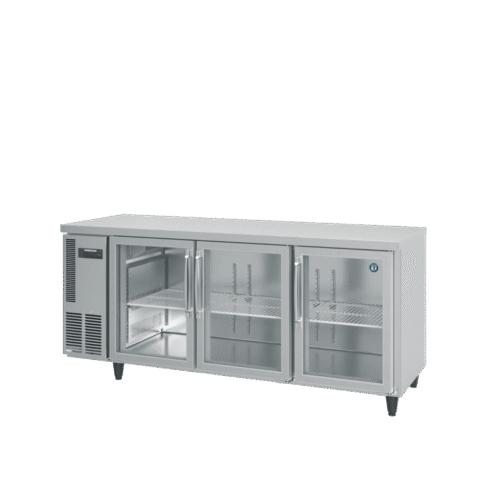 RT-186MA-S(P)G A-FIT UNDERCOUNTER HEATED SWING GLASS DOOR REFRIGERATOR