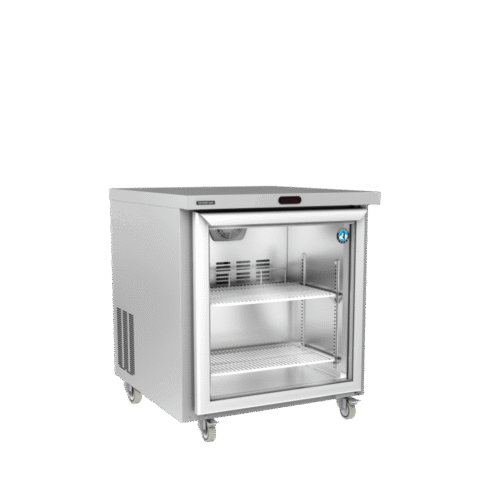 RTWH70LS4-GD A1-FIT UNDERCOUNTER SWING GLASS DOOR REFRIGERATOR