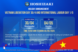English Version Poster - Hoshizaki Product Campaign