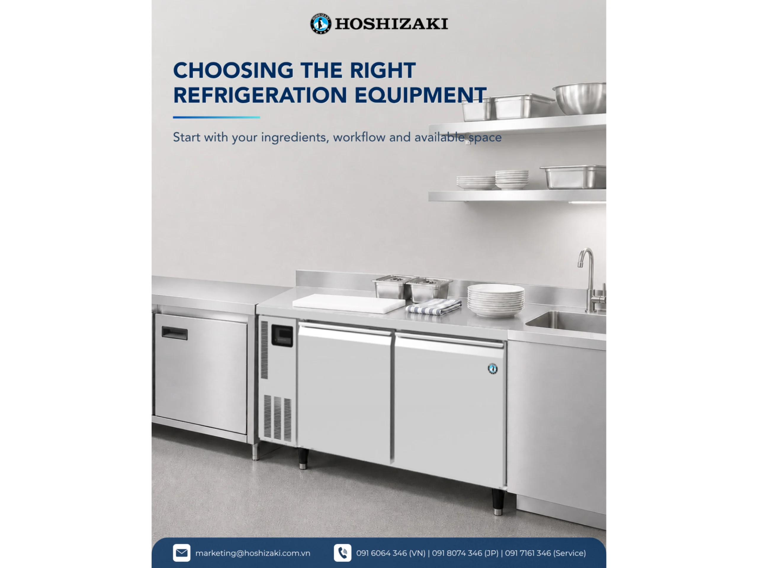 OPENING AN F&B OUTLET? DON’T CHOOSE REFRIGERATION EQUIPMENT BASED ON CAPACITY ALONE 1 Choosing the right refrigerator 2 scaled